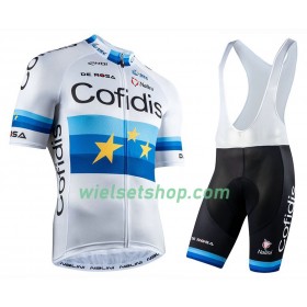 Fietskleding (Fietsshirt + Korte Koersbroek) 2020 Cofidis Pro Team N002